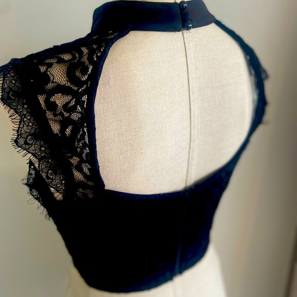 Very Sexy Lace Black Swan Corset - Picture 3 of 7